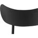 Gibbons 40 inch Black / Bravo Portabella Barstool